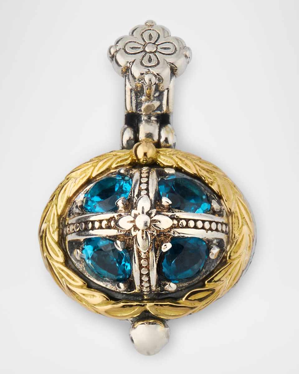 Kyma Blue Topaz Pendant